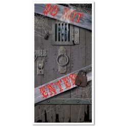 Beistle Indoor Decor Haunted Halloween Door Cover