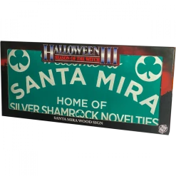 Trick Or Treat Studios Indoor Decor HALLOWEEN III: Season Of The Witch - Santa Mira Wood Sign