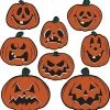 Beistle Vintage Halloween Pumpkin Cutouts- Vintage Beistle
