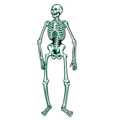 Beistle Jointed Skeleton 55" Indoor Decor