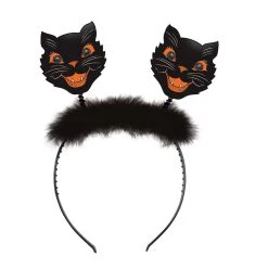Beistle Vintage Halloween Cat Boppers