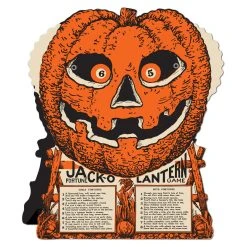 Beistle Beistle Vintage Halloween Vintage Halloween Jack-O-Lantern Wheel Game