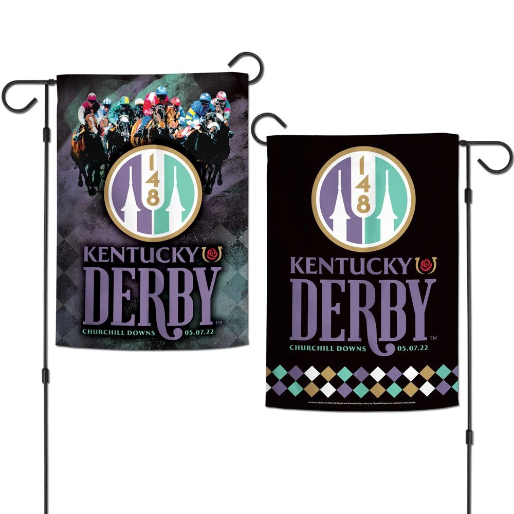 Wincraft Kentucky Derby 148 - Double-Sided Garden Flag 1 Wincraft Kentucky Derby 148 - Double-Sided Garden Flag