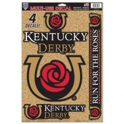 WinCraft Kentucky Derby Icon Multi-Use Decal Pack