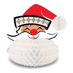 Christmas Decorations Beistle Vintage Christmas - Santa Claus Centerpiece