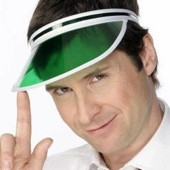 Beistle Green Gambler Visor