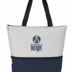 DyeHard Fan Supply 148th Kentucky Derby Merchandise Kentucky Derby 148 - Zippered Tote Bag