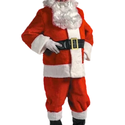 Halco Deluxe Red Plush Santa Suit