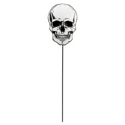 Amscan Party Supplies Metal Skull Yard Stake
