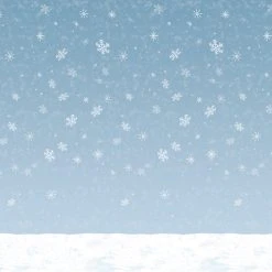 Beistle Winter Sky Insta-Theme Backdrop