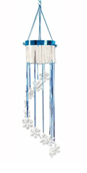 Beistle Snowflake Shimmering Spiral 1 Beistle Snowflake Shimmering Spiral