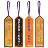 Amscan Party Supplies Halloween Award Ribbons 4 Pack-Fabric