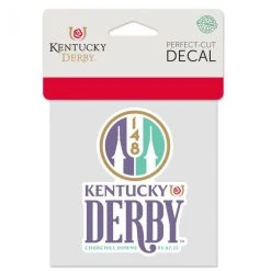 Wincraft Kentucky Derby 148 - 4" X 4" Decal 148th Kentucky Derby Merchandise