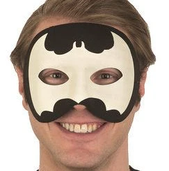 Forum Novelties Half Masks Half Mask - Luminous Bat Mask