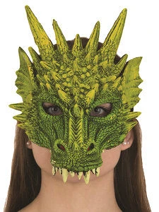 JHats Green Dragon Mask 1 JHats Green Dragon Mask