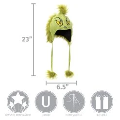 Elope Dr. Seuss' The Grinch - Plush Hoodie Hat