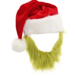 Elope Dr. Seuss' The Grinch - Plush Hat With Beard