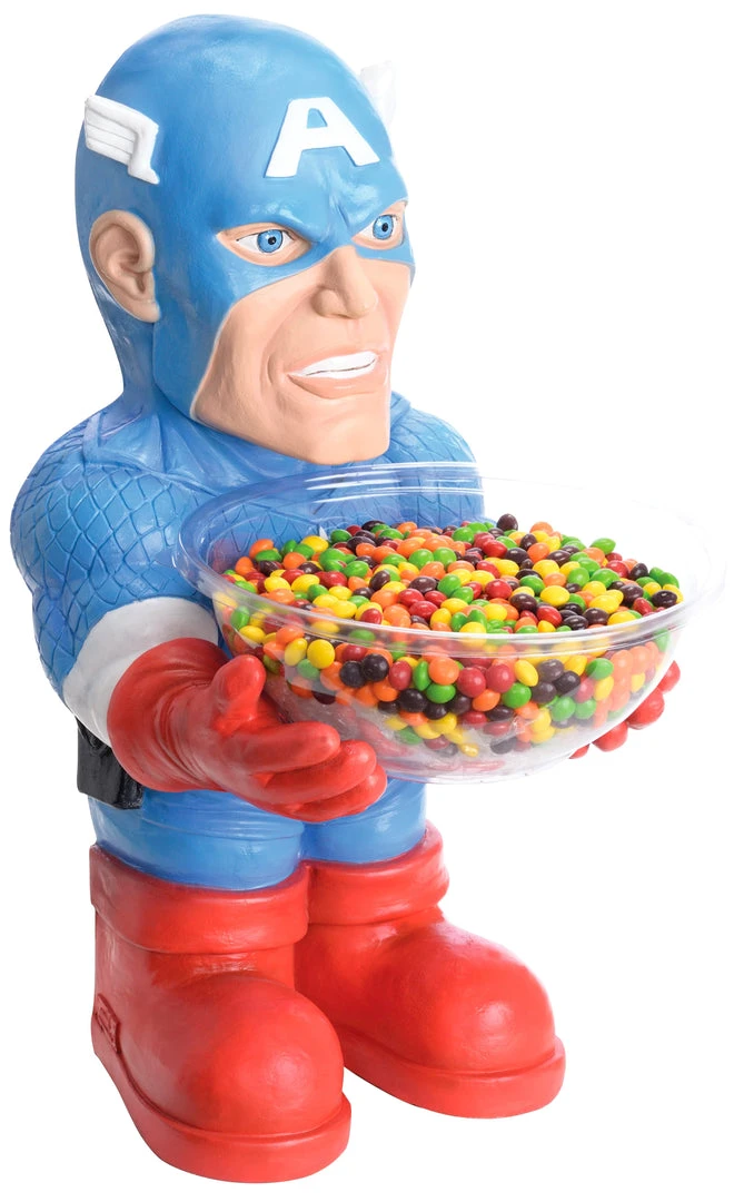 Rubies Marvel- Captain America Candy Bowl Holder Candy Bowls And Holders 1 Rubies Marvel- Captain America Candy Bowl Holder Candy Bowls And Holders