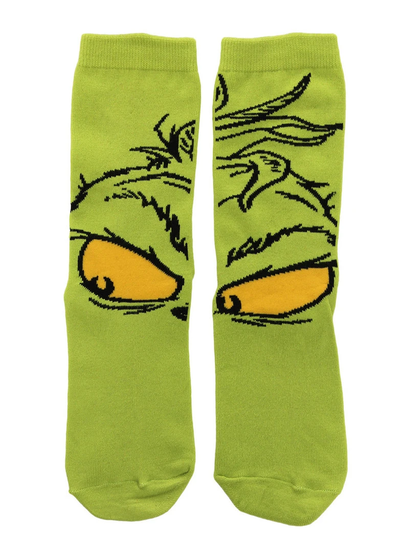 Elope Dr. Seuss' The Grinch - Character Crew Socks 3 Elope Dr. Seuss' The Grinch - Character Crew Socks