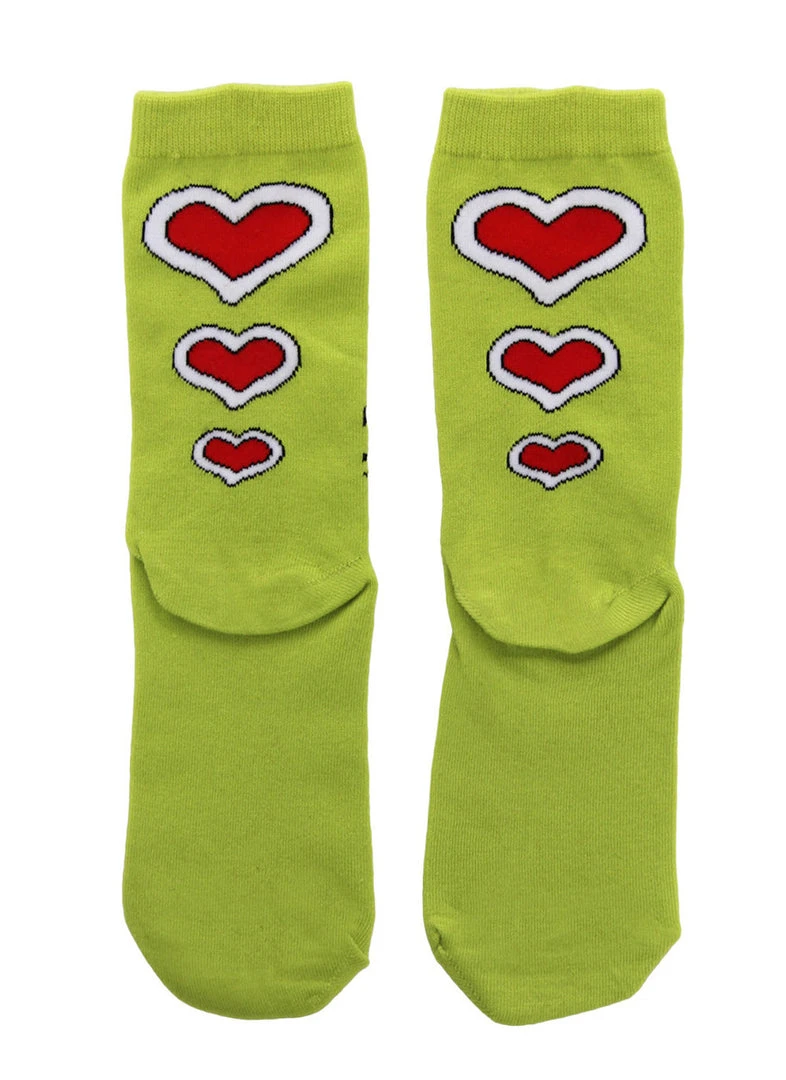 Elope Dr. Seuss' The Grinch - Character Crew Socks 4 Elope Dr. Seuss' The Grinch - Character Crew Socks