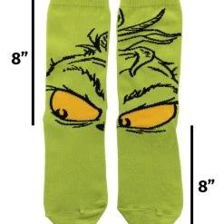 Elope Dr. Seuss' The Grinch - Character Crew Socks 9 Elope Dr. Seuss' The Grinch - Character Crew Socks