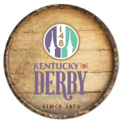 Wincraft 148th Kentucky Derby Merchandise Kentucky Derby 148 - Round Wood Sign