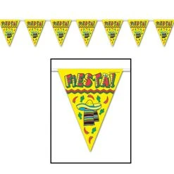 Beistle Party Supplies Fiesta Pennant Banner
