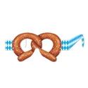 Beistle Oktoberfest Pretzel Eyeglasses