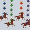 Caufield's Novelties A Day At The Races Horse And Jockey Derby Danglers