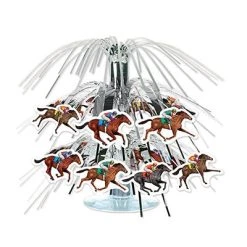 Beistle Horse Racing Mini Cascade Centerpiece Horse Racing Decor And Accessories