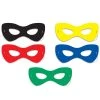 Beistle 10 Piece Hero Mask Set Half Masks