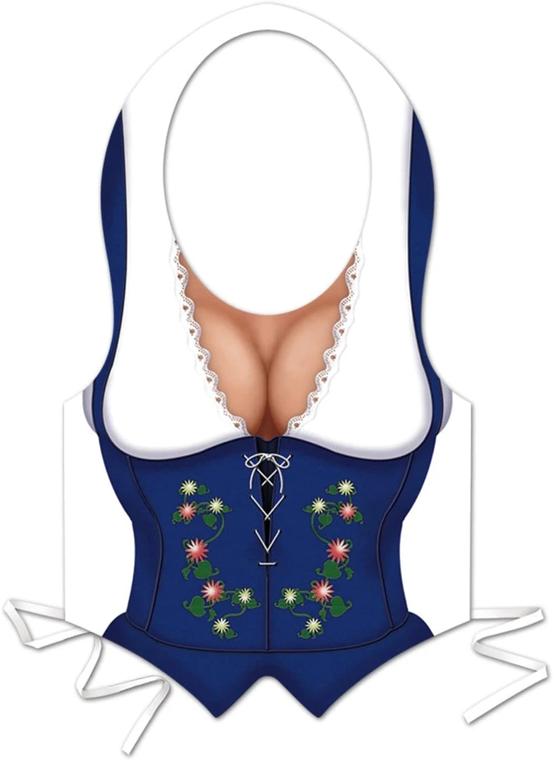 Beistle Plastic Fraulein Vest Oktoberfest 1 Beistle Plastic Fraulein Vest Oktoberfest