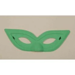 Forum Novelties Half Mask - Harlequin Green Half Masks