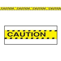 Beistle Caution Party Tape Indoor Decor
