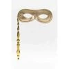 Forum Novelties Half Masks Half Mask - Domino On Stick Gold
