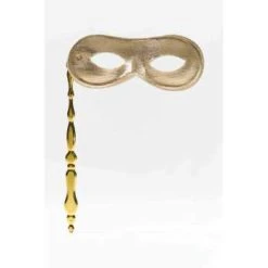 Forum Novelties Half Masks Half Mask - Domino On Stick Gold