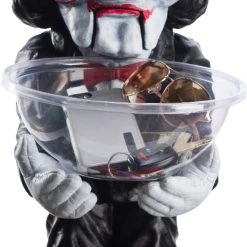 Rubies Candy Bowls And Holders Saw- Jigsaw Billy Candy Bowl Holder