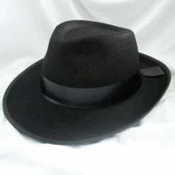 Beistle Hat - Fedora Black Felt Oktoberfest