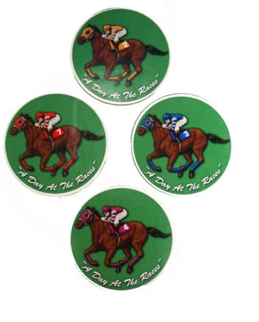 Caufields A Day At The Races 8/pk Coaster Set 1 Caufields A Day At The Races 8/pk Coaster Set
