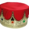 JHats Royal King's Crown Adult - Red Hats And Crowns