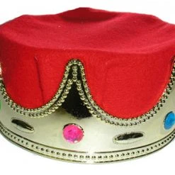 JHats Royal King's Crown Children - Red