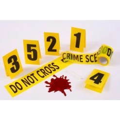 Fun World Party Supplies Crime Scene Kit