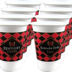 Westrick Kentucky Derby Icon 16oz. Beverage Cups 8/pk