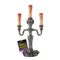 Fun World Haunting Props 14" LED Haunted Mansion Candelabra