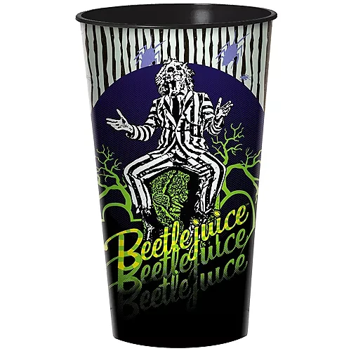 Amscan Beetlejuice - 32oz. Plastic Cup 1 Amscan Beetlejuice - 32oz. Plastic Cup