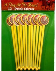 Caufield's Novelties A Day At The Races Drink Stirrers