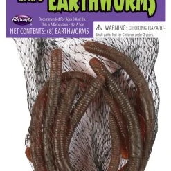 Fun World Earthworm Prop 8/pcs Indoor Decor