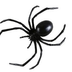 Fun World Indoor Decor Black Widow Spider 6" Prop