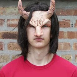Zagone Studios Devil Headpiece Latex Mask Half Masks