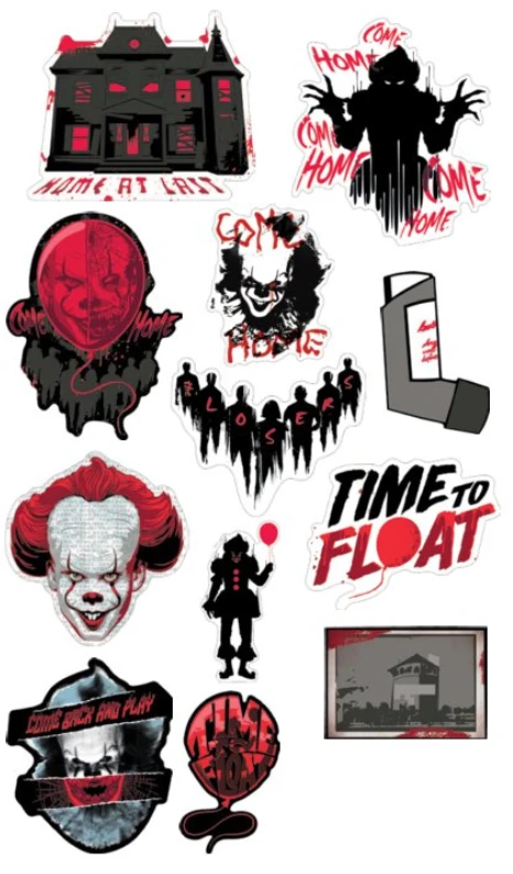 Amscan IT: Chapter 2 Cutouts Indoor Decor 1 Amscan IT: Chapter 2 Cutouts Indoor Decor